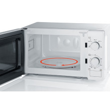 Severin MW 7770 microwave White Solo microwave Countertop 20 L 700 W