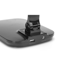 Montis Lampka biurkowa wielofunkcyjna LED MT042-BK Czarna / Juoda stalinė lempa 5.7 WF