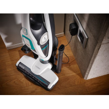 Leifheit PowerVac 2in1 2-in-1 stick vacuum Battery Dry Cyclonic Bagless Black, Blue, White