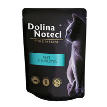 DOLINA NOTECI Premium Tuno filė - šlapias kačių maistas - 85g