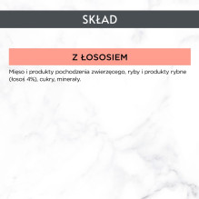 PURINA Gourmet Revelations Chunks drebučiuose su lašiša - šlapias kačių ėdalas - 2 x 57 g