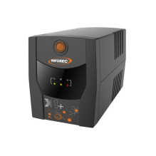 „Infosec INF_661147“ atsarginis maitinimo šaltinis UPS X1+ 1300 IEC, 1300 VA, 720 W, 6 × C13