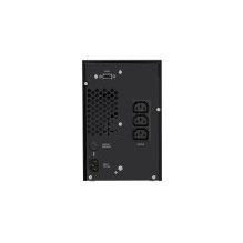Infosec E4 Value 1000 uninterruptible power supply (UPS) Double-conversion (Online) 1 kVA 3 AC outlet(s)