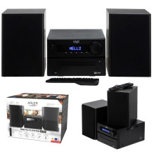 Adler AD 1917 HI-FI Tower Bluetooth / CD / USB / FM Radio Black Adler AD 1917 HI-FI Tower Bluetooth / CD / USB / FM Radio Black