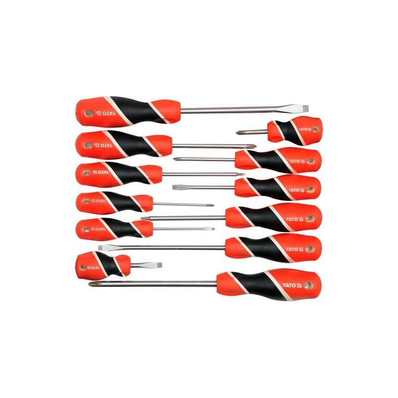 Yato YT-25967 manual screwdriver Set Straight screwdriver