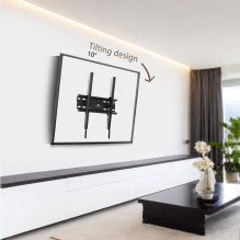 „Maclean MC-748A“ televizoriaus arba monitoriaus laikiklis, sieninis televizoriaus laikiklis, rankena, maks. VESA 400x40