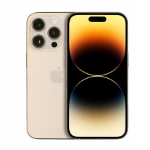 Apple iPhone 14 Pro 17 cm (6,7 colio) Dviguba SIM kortelė iOS 16 5G 128 GB Auksinis Perdarytas / Atnaujintas