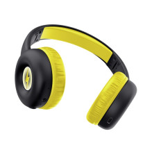 Trust Nouna Headset Wired &amp; Wireless Head-band Calls / Music USB Type-C Bluetooth Black, Yellow