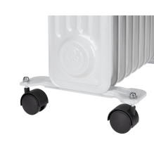 Teesa TSA8036 elektrinis alyvos šildytuvas, baltas, 2000 W