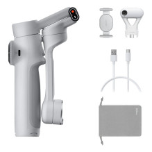 Insta360 Flow 2 AI Tracker Bundle Smartphone camera stabilizer Light grey