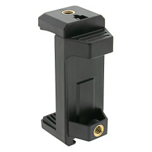 PATONA Premium reguliuojamas trikojis su išmaniojo telefono laikikliu, juodas, geltonas