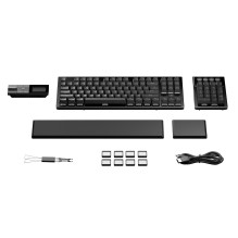 be quiet! Dark Mount Silent Linear US ANSI keyboard Gaming USB QWERTY US English Black