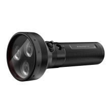 Ledlenser P18R juodas rankinis žibintuvėlis LED