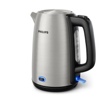 „Philips Viva Collection HD9353/90“ elektrinis virdulys, 1,7 l, 2060 W, juodas, nerūdijantis plienas