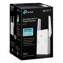TP-Link BE3600 tinklo siųstuvas ir imtuvas, baltas, 2500 Mbps