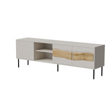 Cama INSERTO 3D1W TV spintelė 190x40x61.5 kašmyro + LED