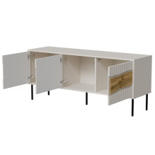 Cama INSERTO 3D TV cabinet 143.5x40x61.5 cashmere + LED