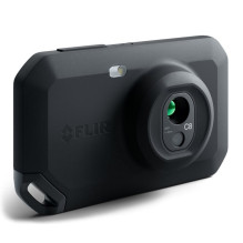 FLIR One C8 terminio vaizdo kamera, juoda, 320 x 240 pikselių, integruotas LCD ekranas