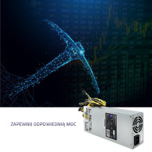 Qoltec 50177 PCI-E maitinimo šaltinis Smart 1600W, 80 Plus Gold - Duomenų gavyba