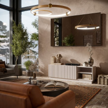 Cama LIVERTI TV spintelė 150x42x48 kašmyras