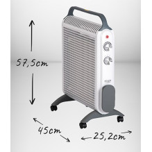 Convection heater Adler AD 7750 White