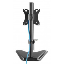 Manhattan Desk Mount for TV &amp; Monitors, Stand Assembly, Tilt / Swivel / Rotation, For screens 10" to 27", 
