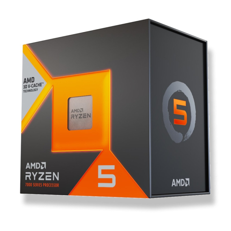 AMD Ryzen 5 7500X3D procesorius 4 GHz 96 MB L3 dėžutė