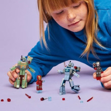 LEGO MARVEL 76320 Geležinis žmogus ir karo mašina prieš plaktuką dronai LEGO MARVEL 76320 Geležinis žmogus ir karo mašina prieš plaktuką dronai