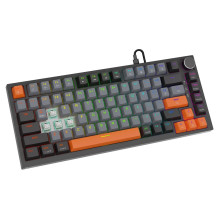 Savio ASTRAL BLACK JADE 3 COLOURS žaidimų klaviatūra USB QWERTY US International