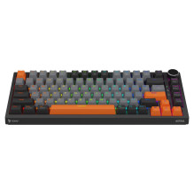 Savio ASTRAL BLACK JADE 3 COLOURS žaidimų klaviatūra USB QWERTY US International