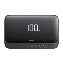 „Baseus Super Energy BS-CH013 4in1“ – užvedimo įrenginys su žibintuvėliu, 6000mAh išorinė baterija, kompresorius (juodas
