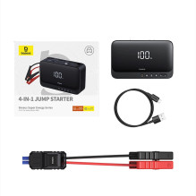 Baseus Super Energy BS-CH013 4in1 - jump starter with torch, 6000mAh power bank, compressor (black)
