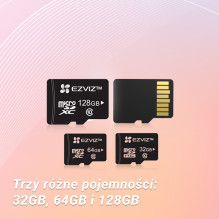 EZVIZ MicroSD 64 Gb 32 GB MicroSDXC UHS-I 10 klasė