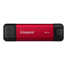 Kingston Technology 2TB Dual USB-A / C Portable SSD, Up to 1050MB / s USB 3.2 Gen 2
