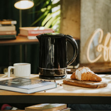 ADLER 1385B BLACK WHITE ELECTRIC KETTLE ADLER 1385B BLACK WHITE ELECTRIC KETTLE