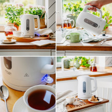 ADLER AD 1379W WHITE ELECTRIC KETTLE ADLER AD 1379W WHITE ELECTRIC KETTLE