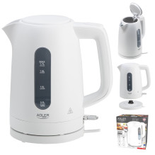 ADLER AD 1379W WHITE ELECTRIC KETTLE ADLER AD 1379W WHITE ELECTRIC KETTLE