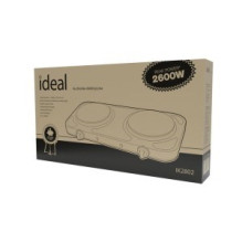 IDEAL 2 kaitviečių elektrinė viryklė, maksimali galia 2600 W