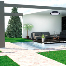 „Visional“ LED vandeniui atsparus šviestuvas 20 W, 3 laipsnių šviesos srauto, 2400 lm, IP65, Ø 230 x 55 mm