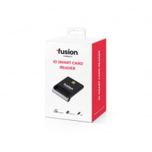 „Fusion Accessories“ ID kortelių skaitytuvas, juodas
