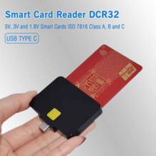Riff RF-N88C Smart PC / SC CCID ISO7816 card reader with Type-C