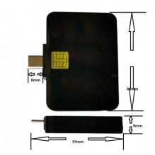 Riff RF-N88C Smart PC / SC CCID ISO7816 card reader with Type-C