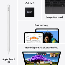 „Apple iPad Air 5G“, „Apple M TD-LTE ir FDD-LTE“, 1 TB, 33 cm (13 colių), 8 GB, „Wi-Fi 6E“ (802.11ax), „iPadOS 17“, viol