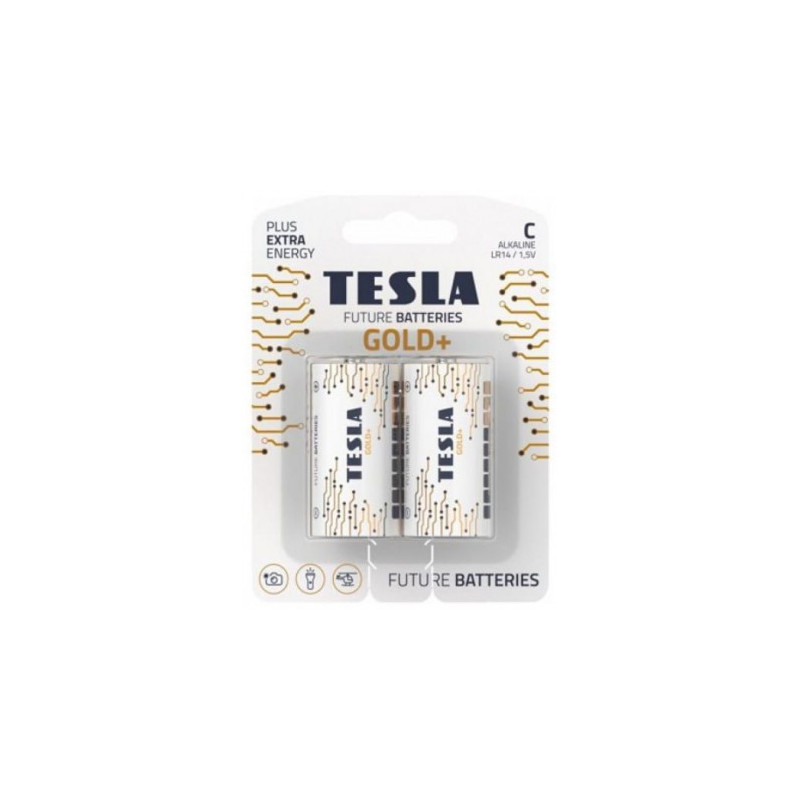 Tesla C Gold+ LR14 2pcs.