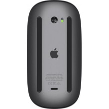 Apple Magic Mouse – juoda daugialypė pelė su daugialypiu jutikliniu paviršiumi MXK63ZM / A