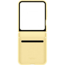 „Samsung Flap“ ekologiškos odos dėklas EF-VF741PYE Flip6 (geltonas) EF-VF741PYEGWW