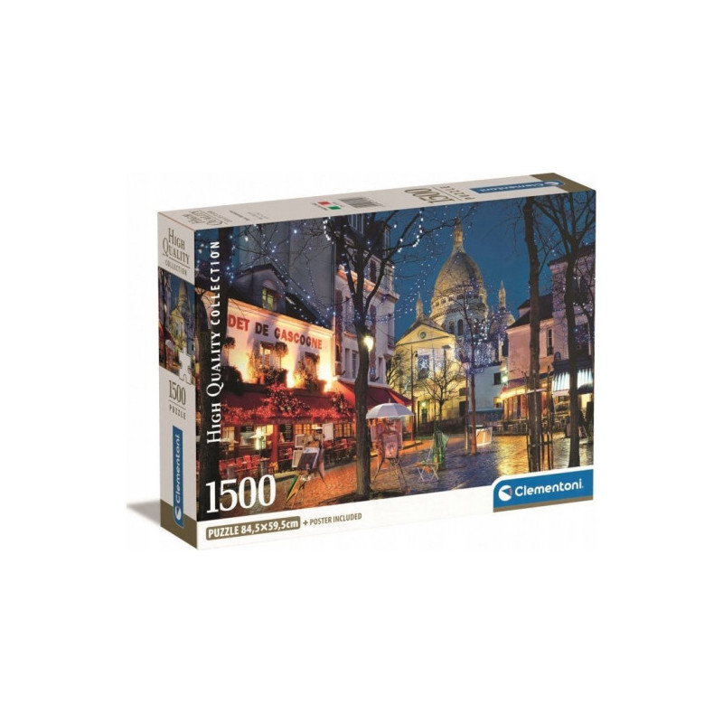 Clementoni Paris Montmarte 1500 vnt. (31709)
