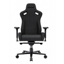 Anda Seat Kaiser 2 Pro XL žaidimų kėdė, tamsiai pilka, su audinio apmušalais, pasukama
