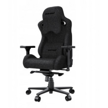 Anda Seat Kaiser 2 Pro XL žaidimų kėdė, tamsiai pilka, su audinio apmušalais, pasukama