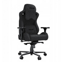 Anda Seat Kaiser 2 Pro XL žaidimų kėdė, tamsiai pilka, su audinio apmušalais, pasukama